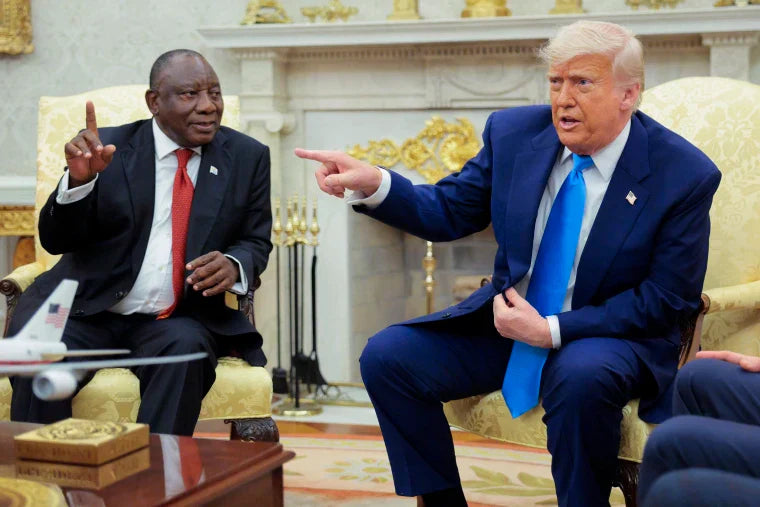 Trump vs. South African President: A Tense Oval Office Showdown