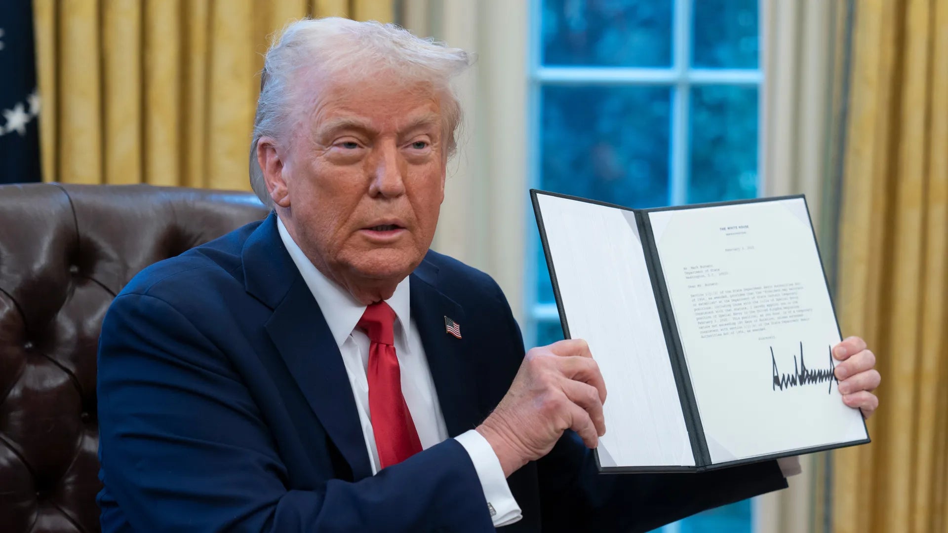 Trump Signs Executive Order Banning AI-Generated and Revenge Adult Content