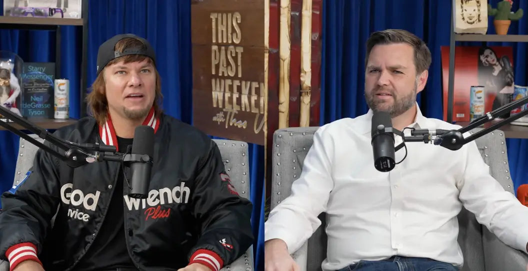 JD Vance on Theo Von’s Podcast: The Musk-Trump Feud, Political Theater, and the Shadow of Palantir