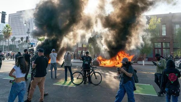 LA Riots: Newsom’s Defiance, Trump’s Restraint, and the Legal Tightrope