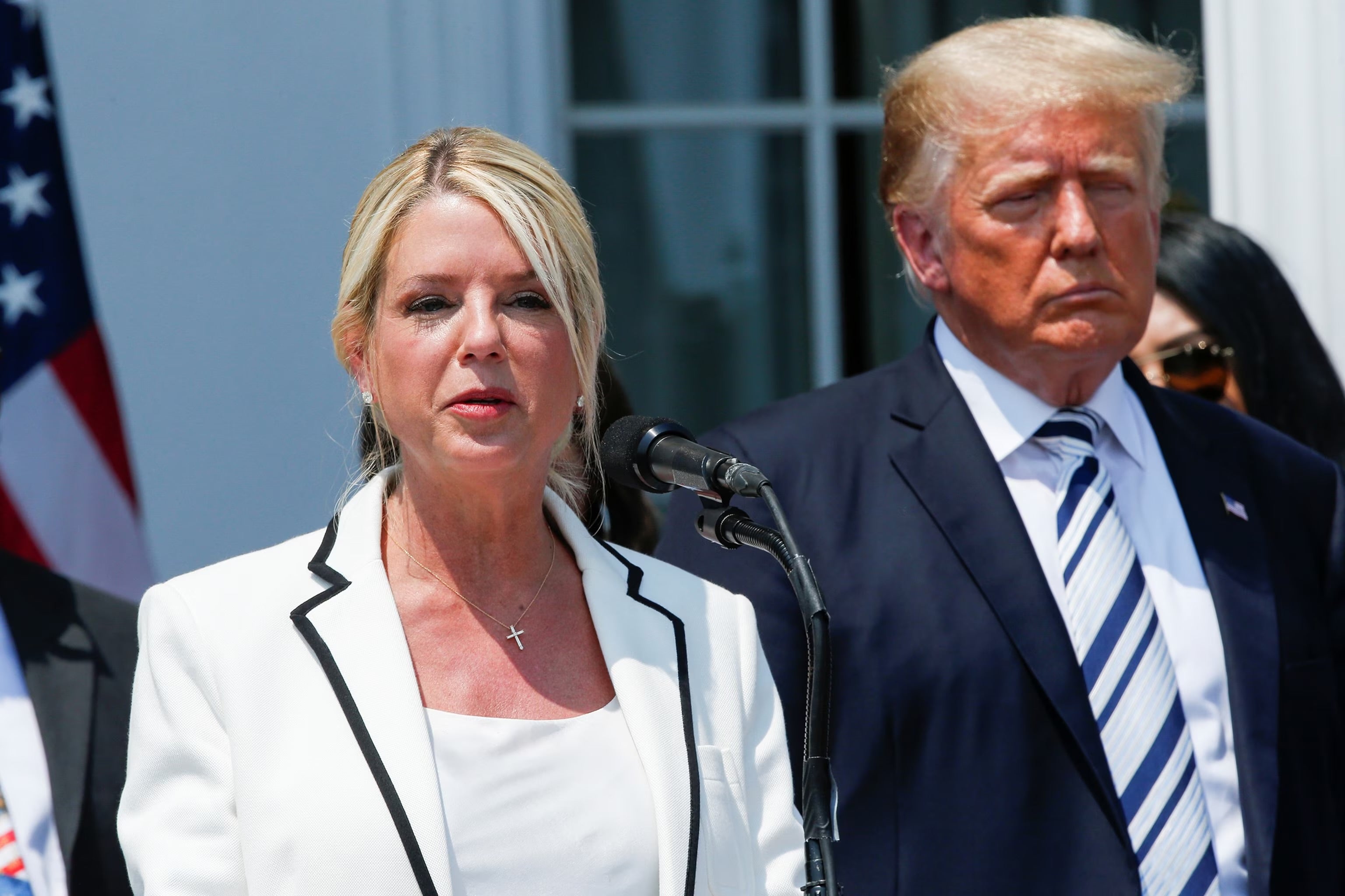 Trump’s Defense of Pam Bondi: A Shield for Secrets in the Epstein Scandal