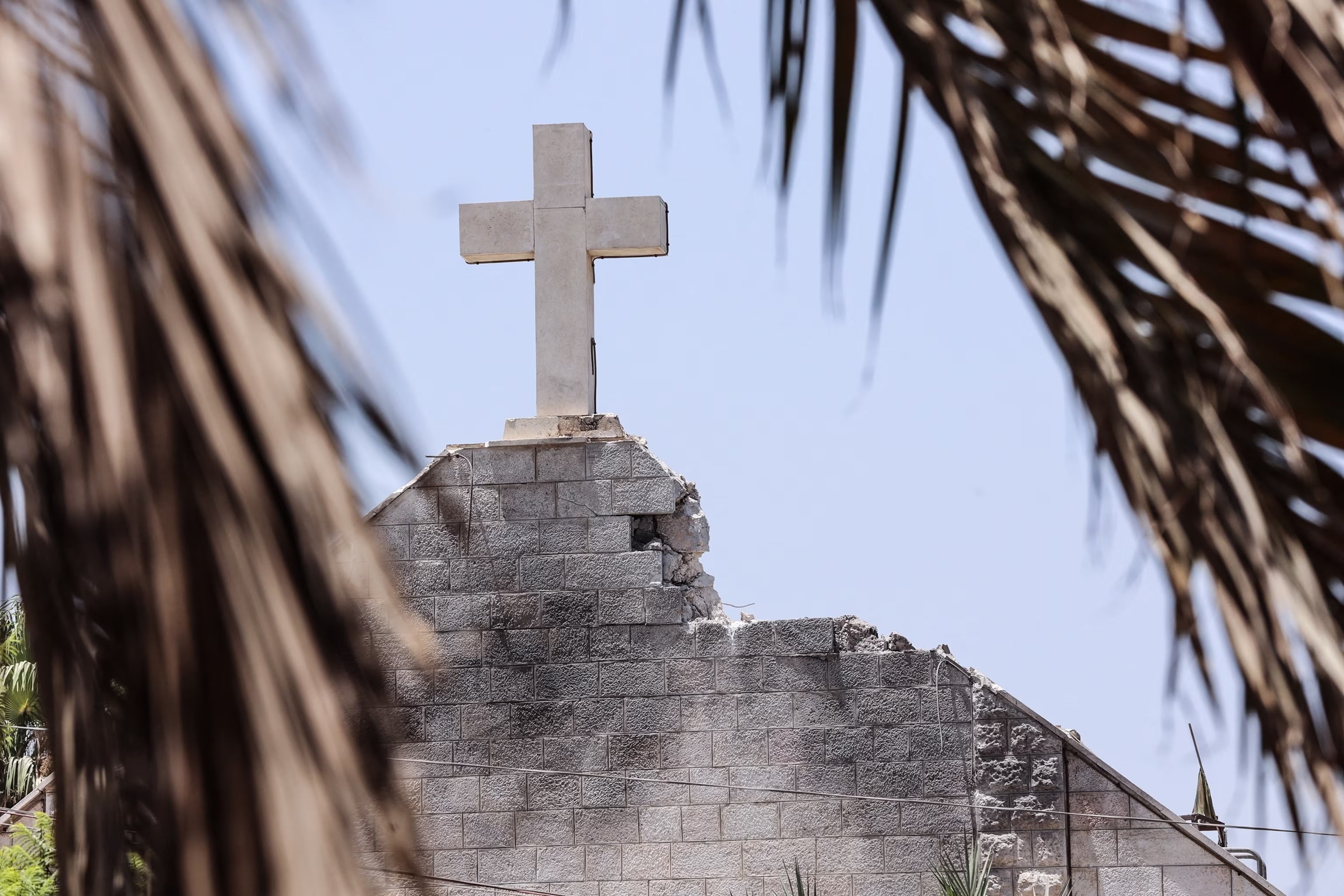 Israel’s Controlled Demolitions in Gaza: The Strike on a Christian Church and the Paradox of Unwavering Support