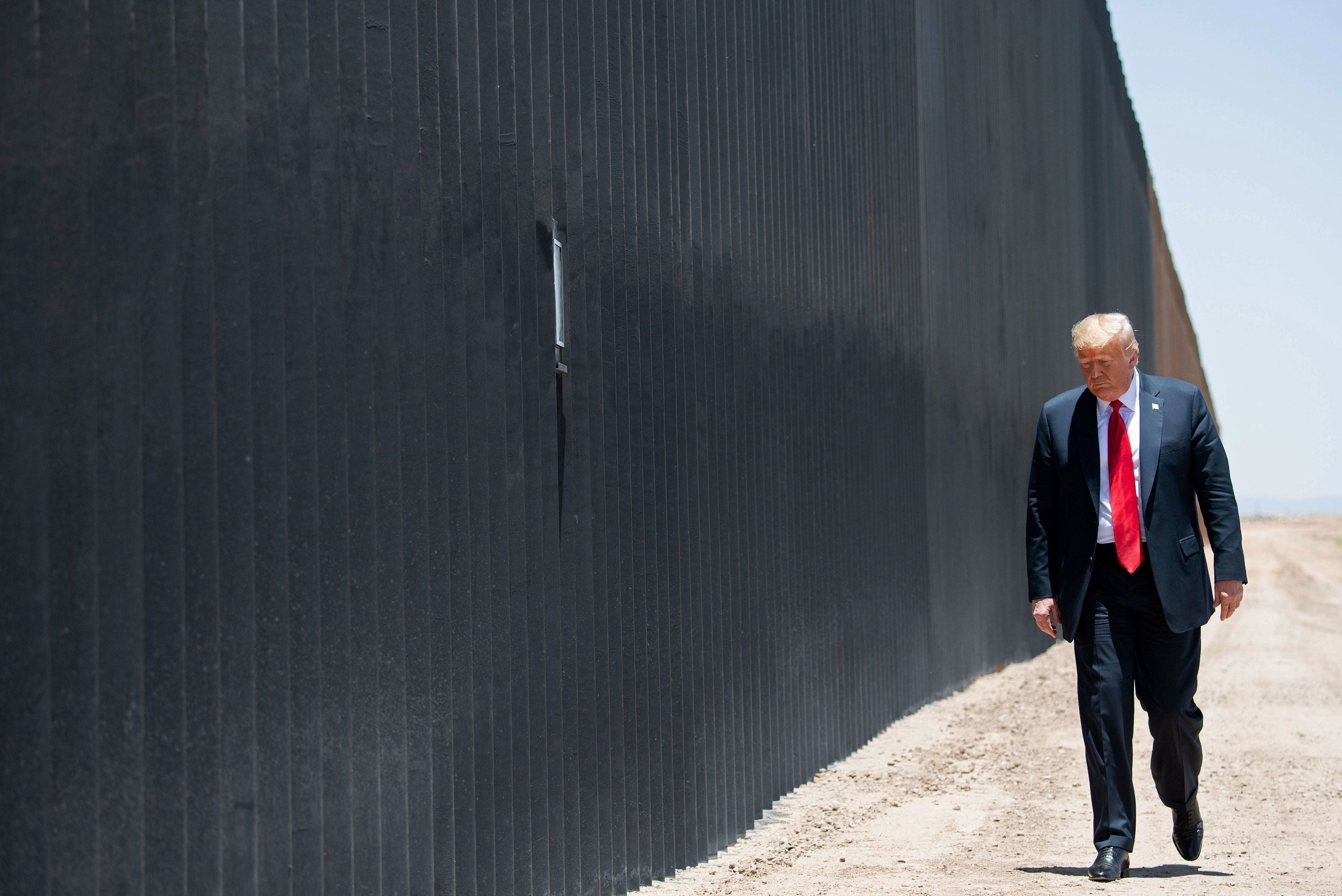Trump’s Plan to Paint the Southern Border Wall Black and Bolster Security